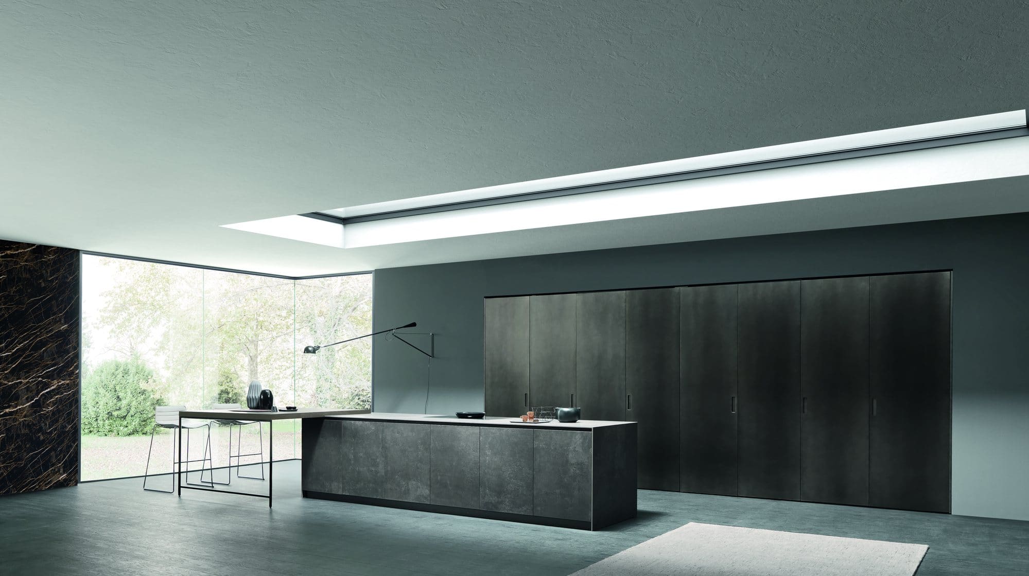 Custom Italian kitchen cabinetry by Pedini Dallas with luxury storage and modern cabinet design